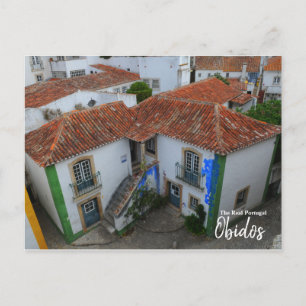 Carte Postale Obidos Twins - Le vrai Portugal