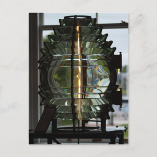 Carte Postale Objectif Fresnel de phare