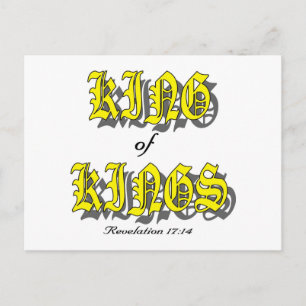 Carte Postale Objet cadeau christian King of Kings