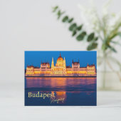 Carte Postale Objet de souvenir de Budapest Hongrie (Debout devant)