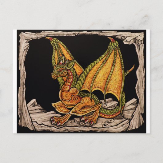Carte Postale Objets Baby Dragon (Devant)