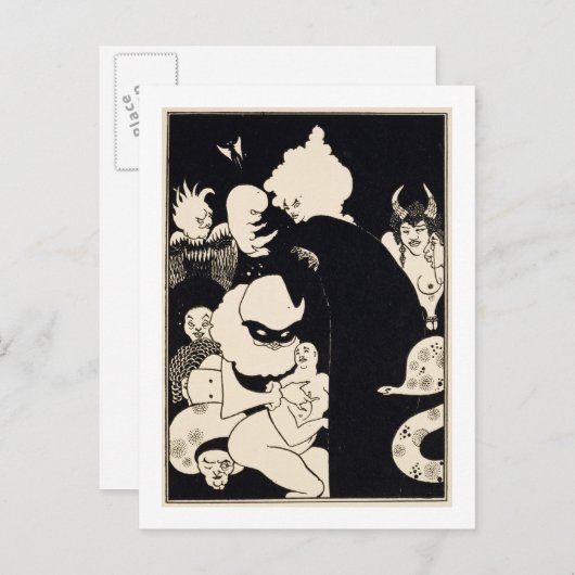 Carte Postale Objets de Lucian, illustration de 'Luc (Devant / Derrière)