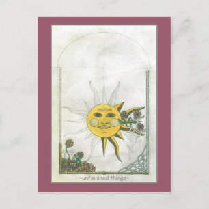 Carte postale Objets inachevés