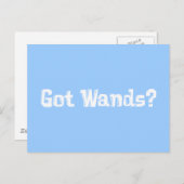 Carte Postale Objets Wands (Devant / Derrière)