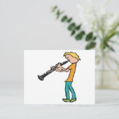 Carte Postale Oboe (Debout devant)