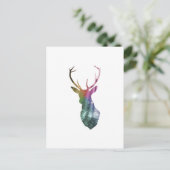 Carte Postale Observateur forestier (Debout devant)