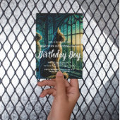 Carte Postale Observateurs Moustachus près de la Fenêtre