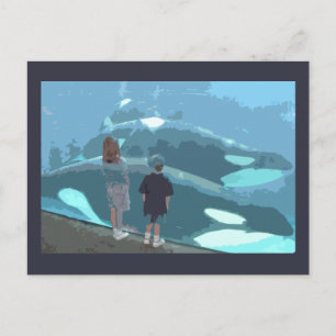 Carte Postale Observation des baleines