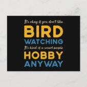 Carte Postale Observation d'oiseaux Observation d'oiseaux Hobby  (Devant)