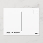 Carte Postale Observatoire de rayons X de Chandra (Dos)