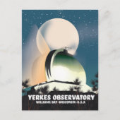 Carte Postale Observatoire de Yerkes Williams Bay, Wisconsin, Ét (Devant)
