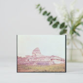 Carte Postale Observatoire maya, vers 1050 (Debout devant)