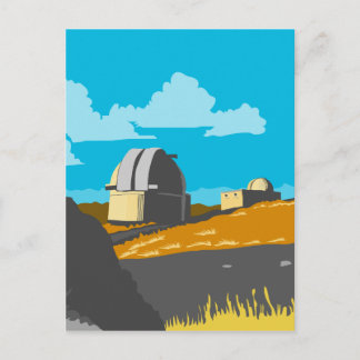 Carte Postale Observatoire Mt John Lac Tekapo WPA