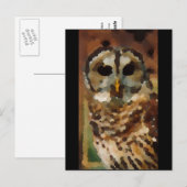 Carte postale "Observer" JTG Art (Devant / Derrière)