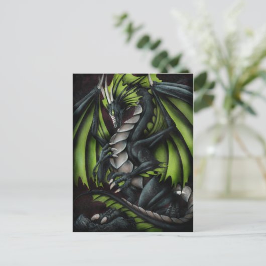 Carte Postale Obsidienne (Debout devant)