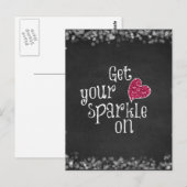 Carte Postale Obtenez votre étincelle sur devis (Devant / Derrière)