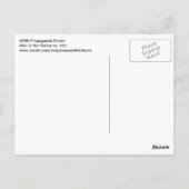 Carte Postale Obtenir chaud (Dos)