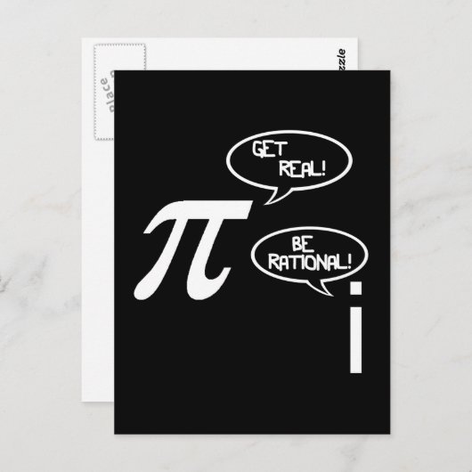 Carte Postale Obtenir réel (Devant / Derrière)