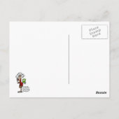 Carte Postale Obtenir un Humour chanceux (Dos)