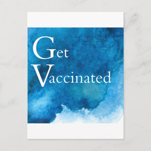 CARTE POSTALE OBTENIR VACCINÉ (Devant)