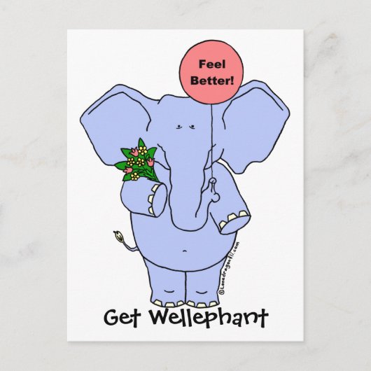 Carte Postale Obtenir Wellephant (Devant)