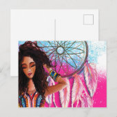 Carte Postale Obtiens-le Fille (Devant / Derrière)