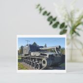 Carte Postale Obusier automoteur M110 (Debout devant)