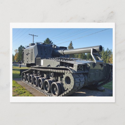 Carte Postale Obusier automoteur M110 (Devant)