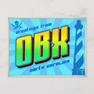 CARTE POSTALE OBX
