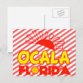 Carte Postale Ocala, Floride (Devant / Derrière)