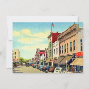 Carte postale Ocala vintage Moving Faire-part