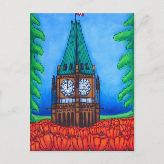 Carte postale O'Canada (Devant)