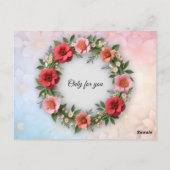 Carte Postale Occasion heureuse (Dos)