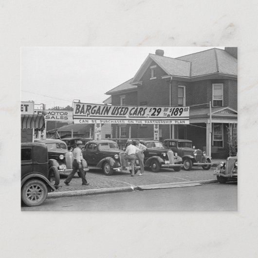 Carte Postale Occasions à bas prix, 1938 (Devant)