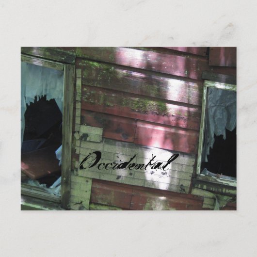 Carte Postale Occidental, CA (Devant)