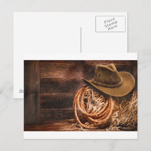 Carte postale occidentale (Devant / Derrière)