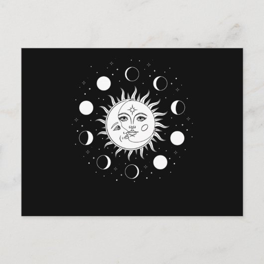 Carte Postale Occulte Sun Moon (Devant)
