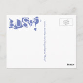 Carte postale "OCCUPÉ" (Dos)