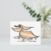 Carte Postale Occupé Afghan Hound (Debout devant)