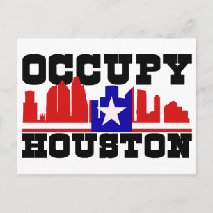 Carte Postale Occupy Houston