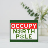 Carte Postale Occupy pôle Nord (Debout devant)