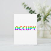 Carte Postale Occupy Rainbow (Debout devant)