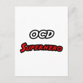 Carte Postale OCD Superhero (Devant)