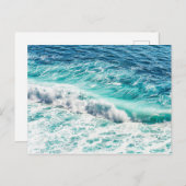 Carte Postale Océan (Devant / Derrière)