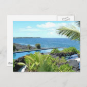 Carte Postale Océan (Devant / Derrière)