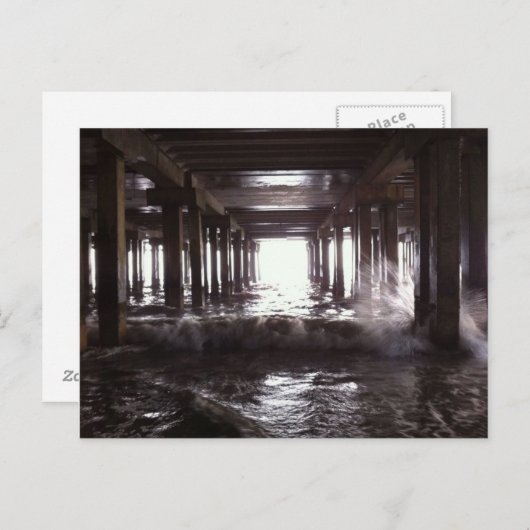 Carte Postale océan (Devant / Derrière)