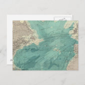 Carte Postale Océan Atlantique Nord (Devant / Derrière)