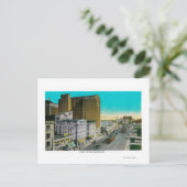 Carte Postale Ocean Avenue En regardant vers l'est, Long Beach (Debout devant)