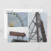 Carte Postale Ocean City Boardwalk (Devant / Derrière)