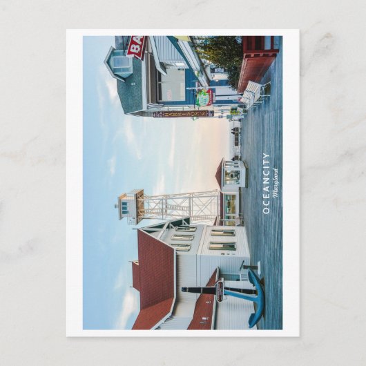 Carte Postale Ocean City Maryland. (Devant)
